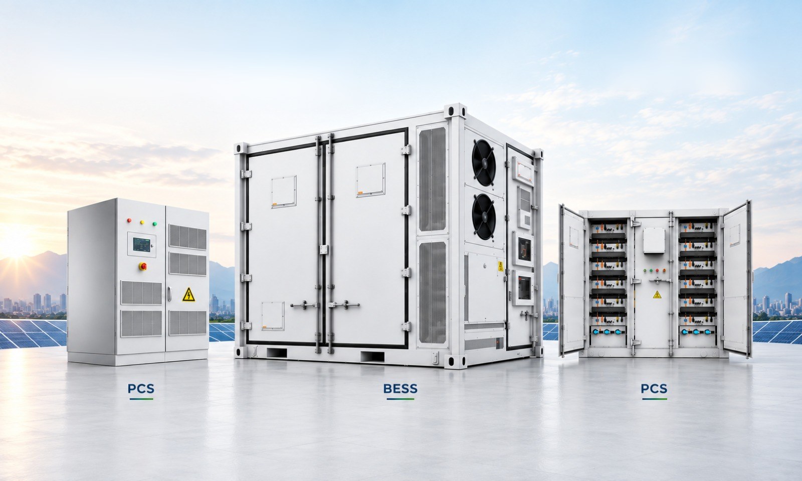 Product line-up: PCS, BESS and cabinet systems